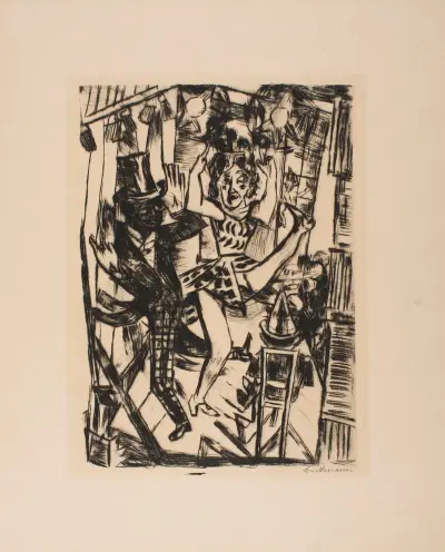 Tauentzien Palace av Max Beckmann
