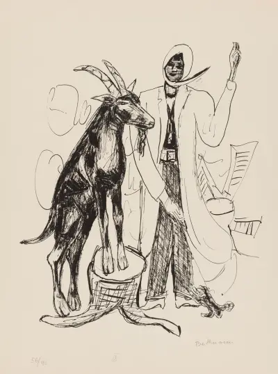 The Buck av Max Beckmann
