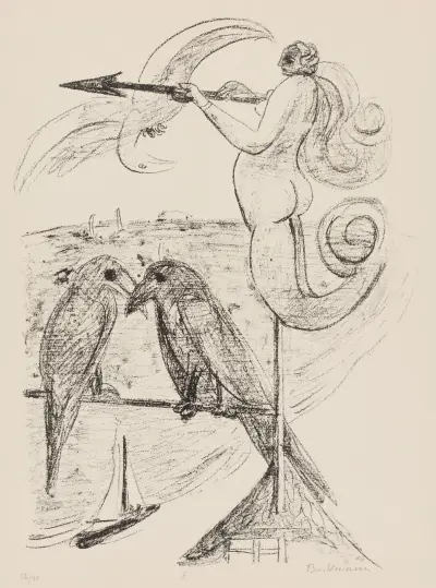 Weather-Vane av Max Beckmann