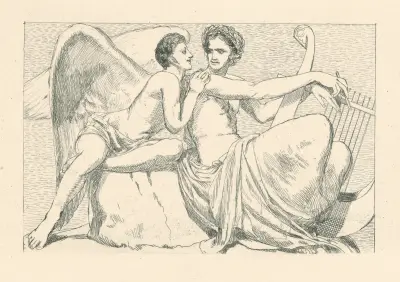 Amor a Apolón von Max Klinger