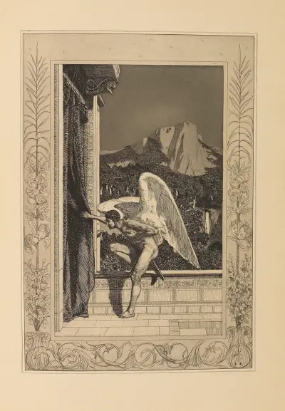 Amor und Psyche von Max Klinger