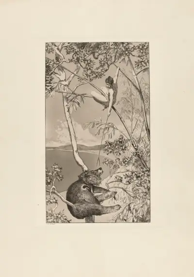 Medvěd a elf, Max Klinger