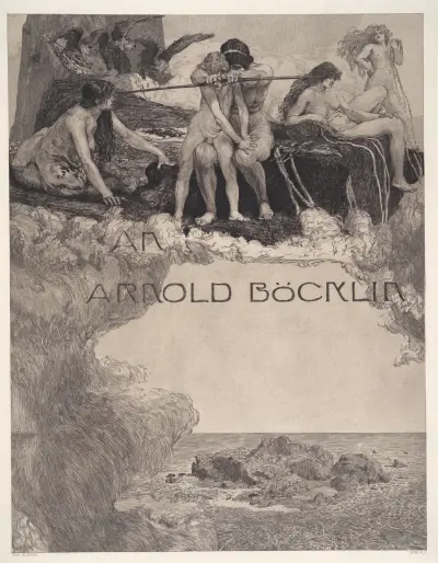 Věnování (Widmung); Arnoldu Böcklinovi, Max Klinger