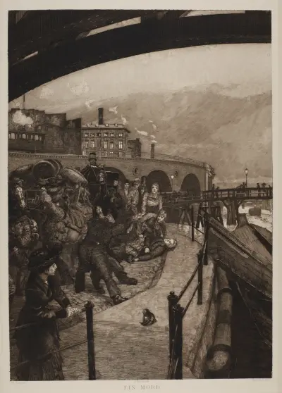 Ein Mord von Max Klinger