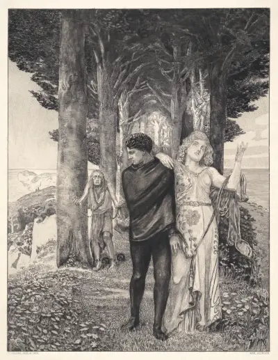 Genie (Künstler) von Max Klinger