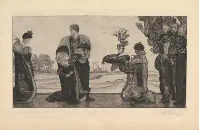 Herrscher av Max Klinger