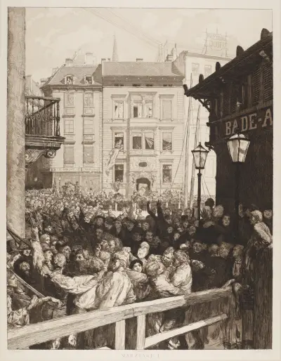 Marstäget I av Max Klinger