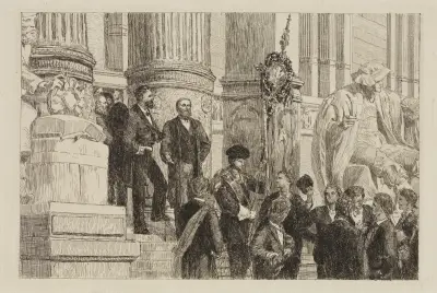 Portal till det nya konsthantverksmuseet av Max Klinger