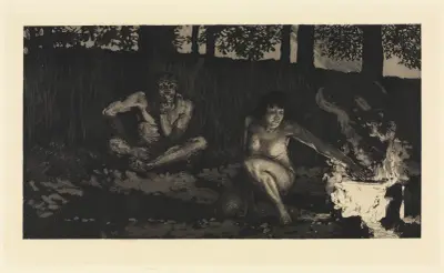 Prefacio II (Ein Leben, Opus VIII, Blatt 2) von Max Klinger
