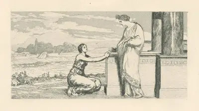 Psyché a Ceres von Max Klinger
