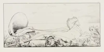 Triumf (En handske, Opus VI, blad 5) av Max Klinger