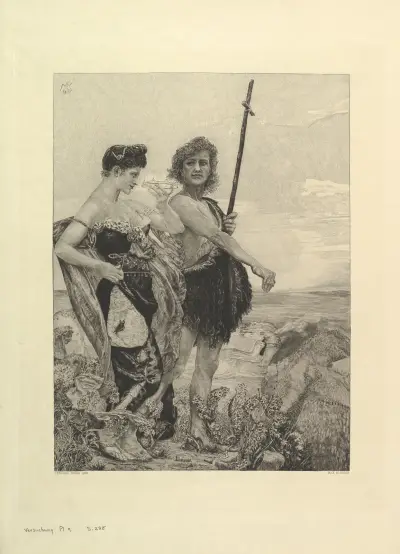 Versuchung von Max Klinger