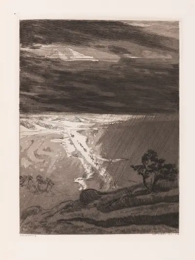Zelt von Max Klinger
