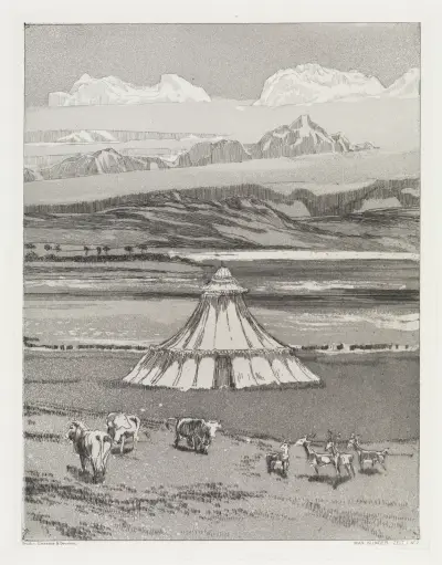 Zelt (Zelt, Opus XIV, 1. Teil, Nr. 2), Max Klinger