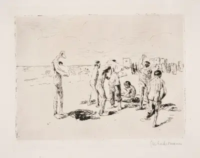 Badende Knaben, 1906 – Nr. 1 von Max Liebermann
