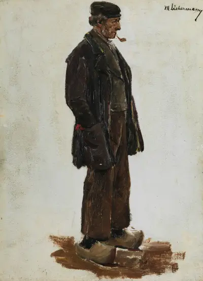 Bauer Studie av Max Liebermann
