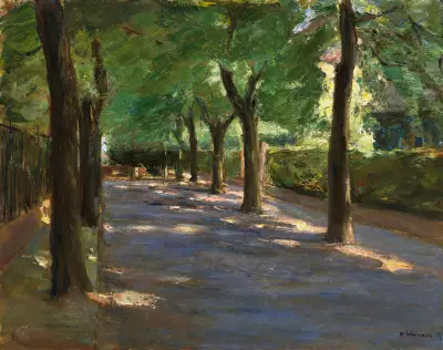 Colomierstraße i Wannsee av Max Liebermann