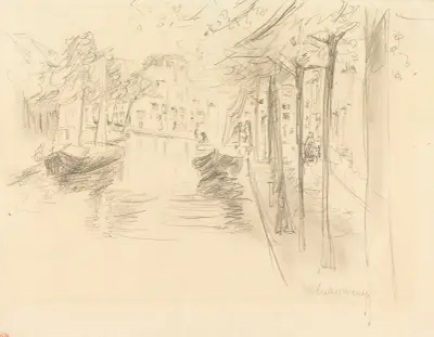 Haarlem av Max Liebermann