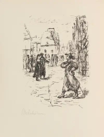 Heine; Rabbi von Bacherach, Max Liebermann