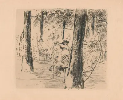 I trädgården av Max Liebermann