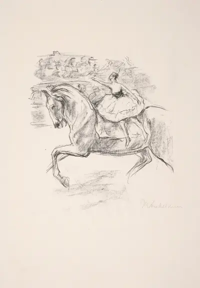 Konstryttarinna av Max Liebermann