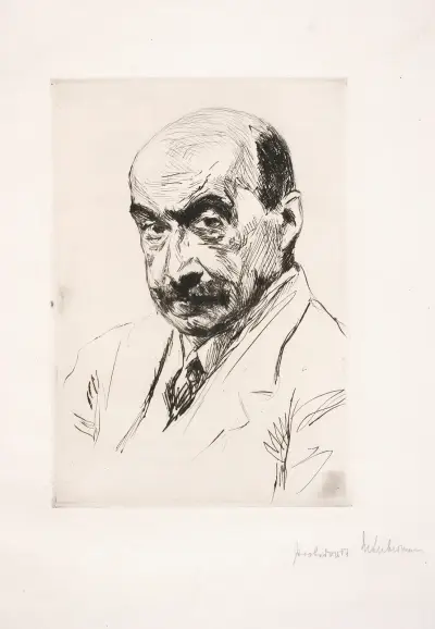 Självporträtt av Max Liebermann