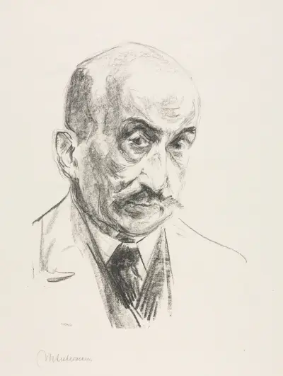 Självporträtt av Max Liebermann