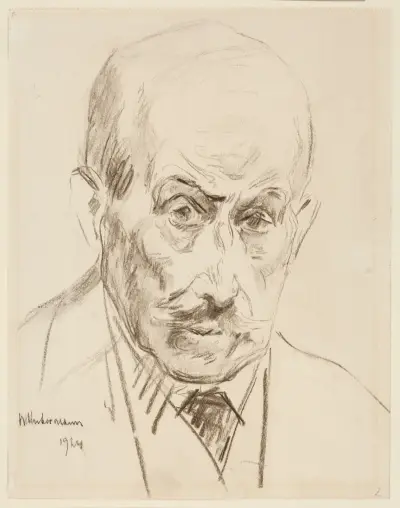 Självporträtt av Max Liebermann
