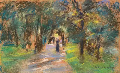Sommarallé av Max Liebermann