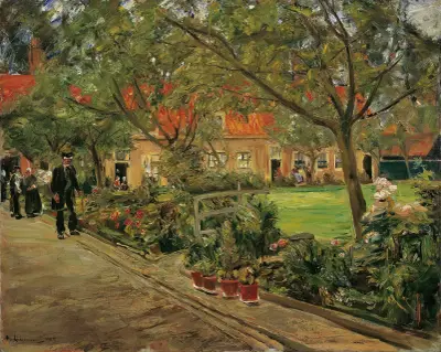 Spitalgarten in Edam av Max Liebermann