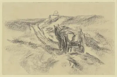 Wain in the dunes von Max Liebermann
