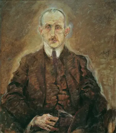 Ernst Koessler av Max Oppenheimer