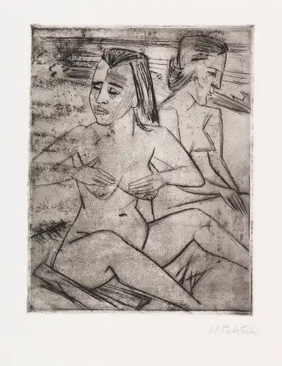 After the Bath, Hermann Max Pechstein