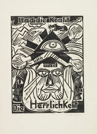 And the power and the glory (Und die Kraft und die Herrlichkeit), Hermann Max Pechstein