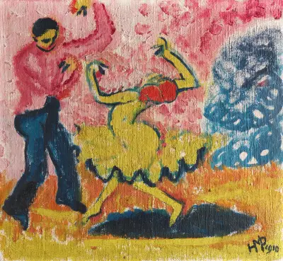 Dancer, Hermann Max Pechstein