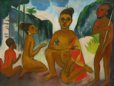 Der Jüngling, Hermann Max Pechstein