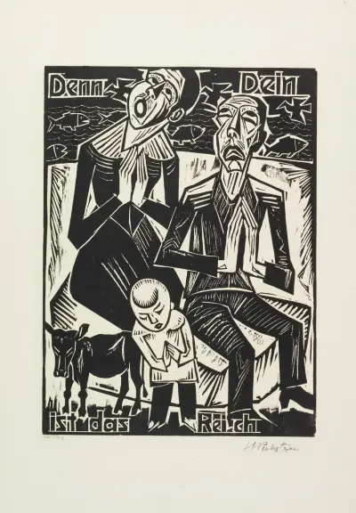 Denn Dein ist das Reich von Hermann Max Pechstein