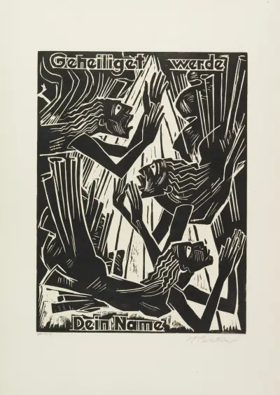 Hallowed be Thy name (Geheiliget werde Dein Name), Hermann Max Pechstein