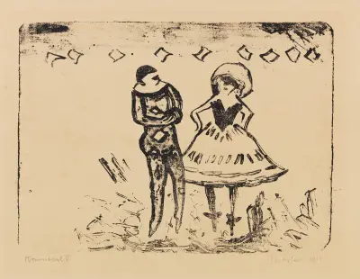 Karneval V, Hermann Max Pechstein
