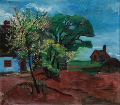 Kirschblüte (Cherry Blossom), Hermann Max Pechstein