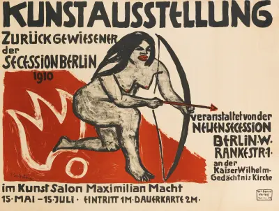 Kunstausstellung Zurückgewiesener der Secession Berlin, Hermann Max Pechstein