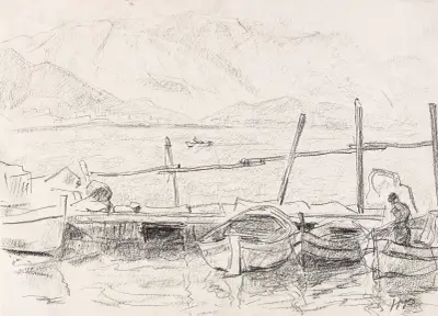 Lake Geneva, Hermann Max Pechstein