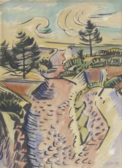 Landscape von Hermann Max Pechstein