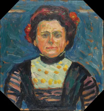 Mrs. Cuhrt, Hermann Max Pechstein