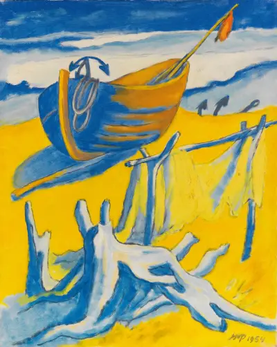 På Östersjöns strand av Hermann Max Pechstein