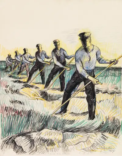 Reapers av Hermann Max Pechstein