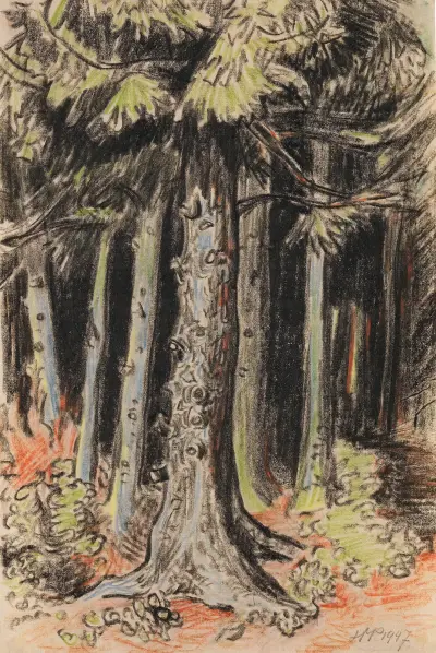 Summer Forest, Hermann Max Pechstein