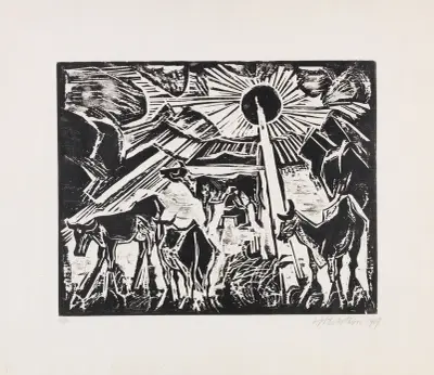 The Evening, Hermann Max Pechstein