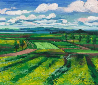 Wiesen av Hermann Max Pechstein