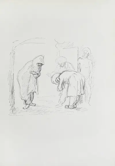 Ali Baba och de fyrtio rövarna, pl. 13 av Max Slevogt